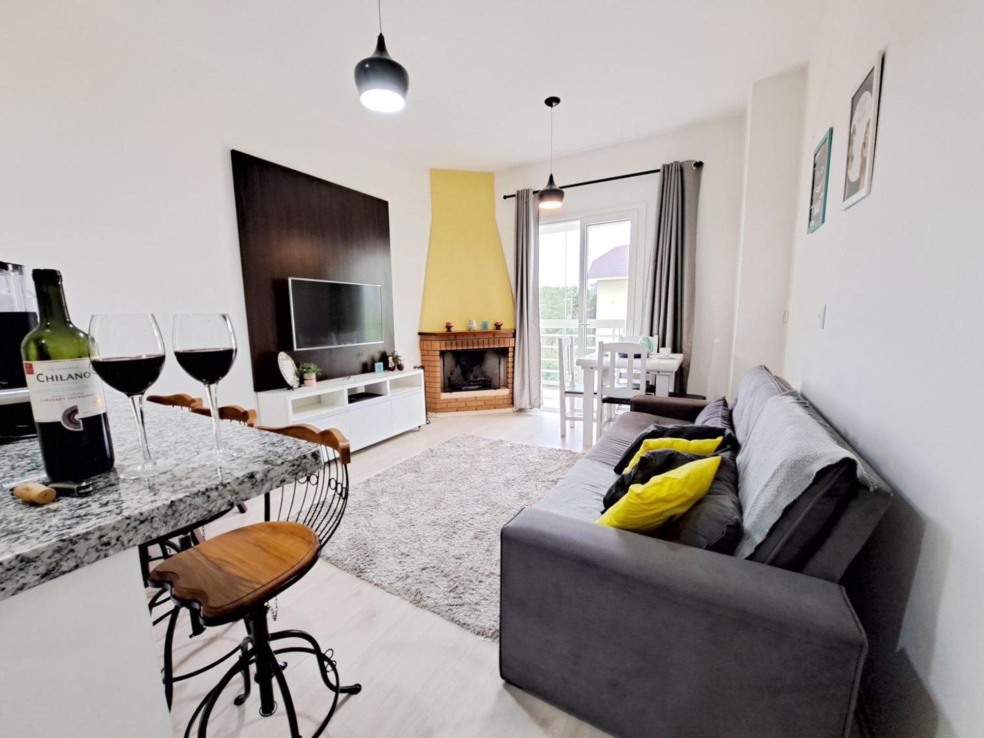 Duplex C Lareira Nas Montanhas Apartamento